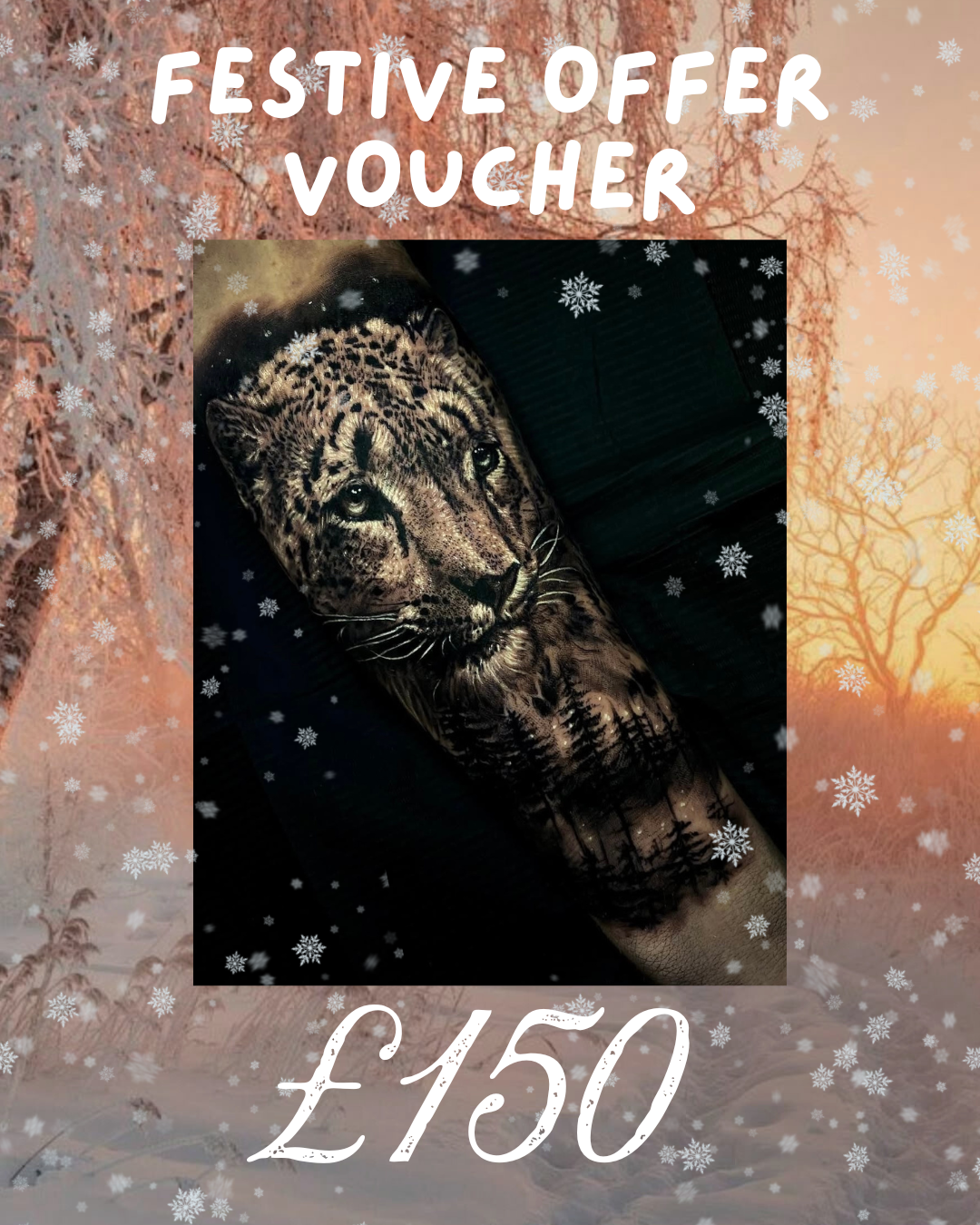 Festive Voucher – £150 (Buy One Get One Free)