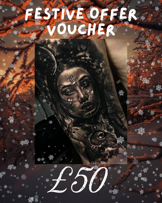 FESTIVE VOUCHER – £50 (Buy One Get One Free